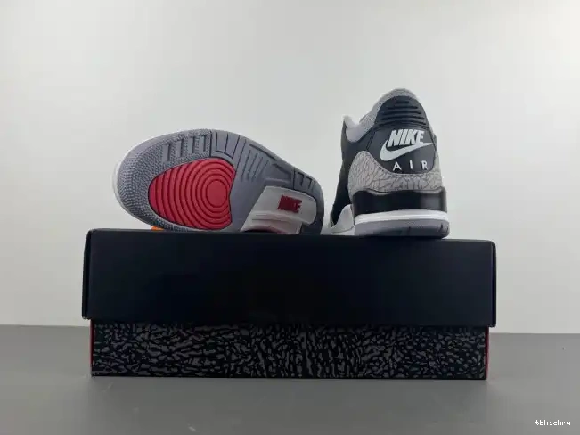 Reps TBK DN3707-010 Jordan Air Black Cement 3 0519